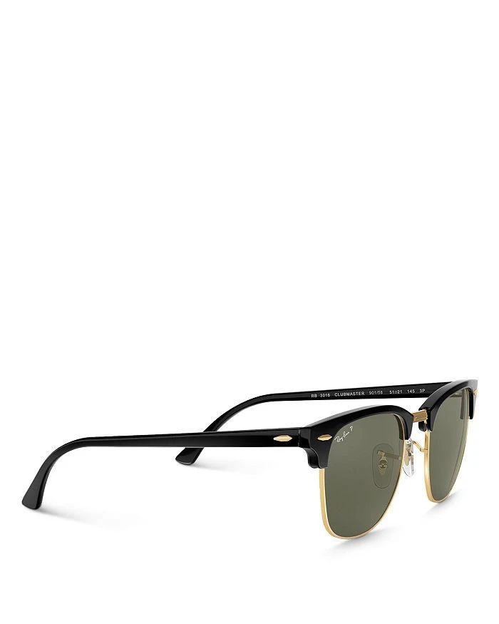 Ray-Ban Polarized Classic Clubmaster Sunglasses, 51mm 8