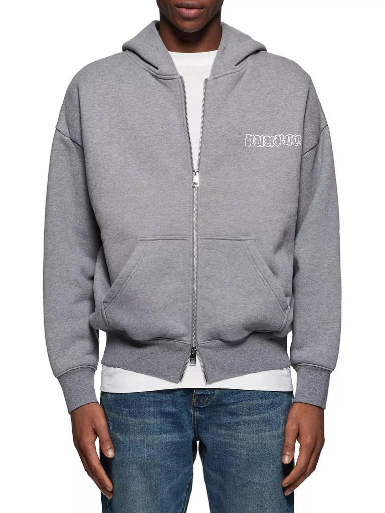 Purple Brand Heavyweight Fleece Full-Zip Hoodie 1