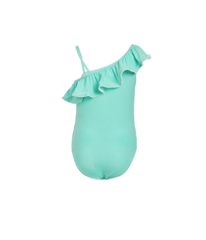 Janie and Jack Seersucker Onepiece Swimsuit (Toddler/Little Kid/Big Kid) 2