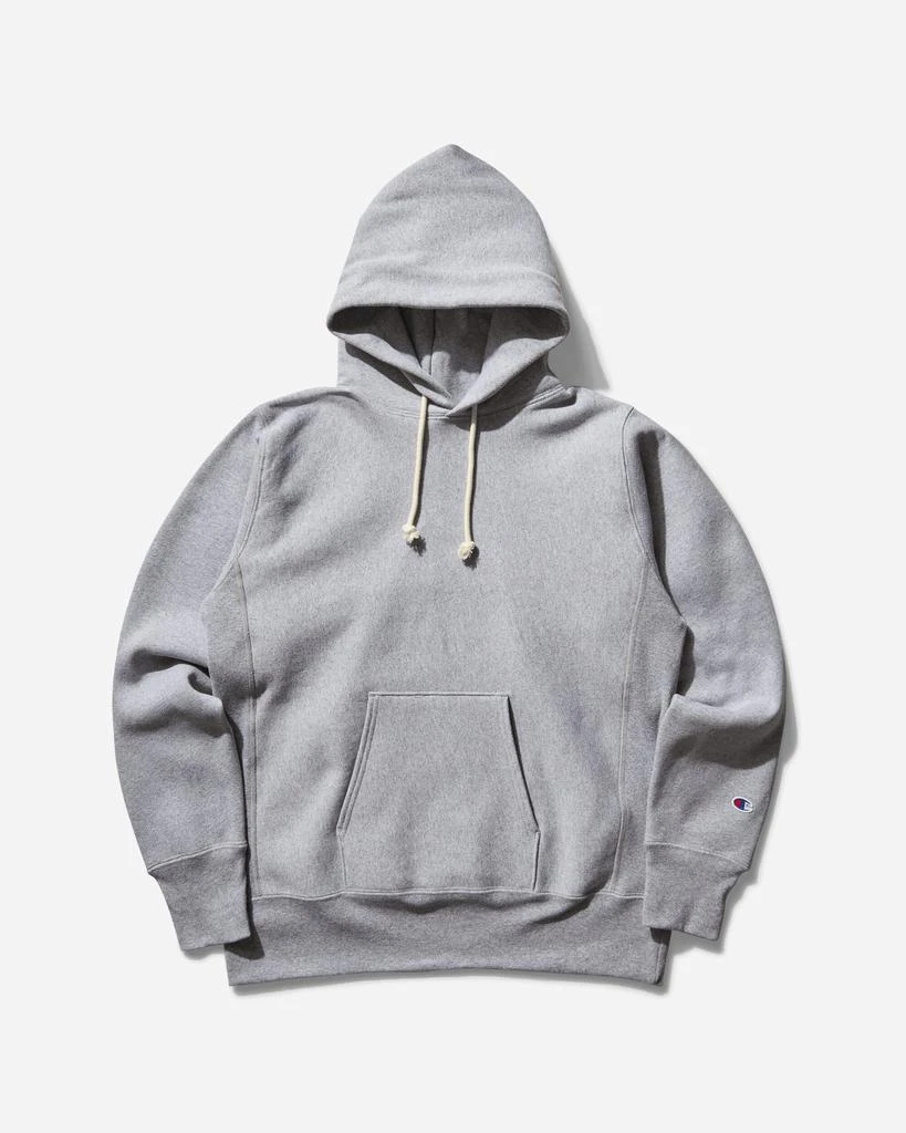 CHAMPION Men's Made in USA Reverse Weave Hoodie Oxford Gray 1
