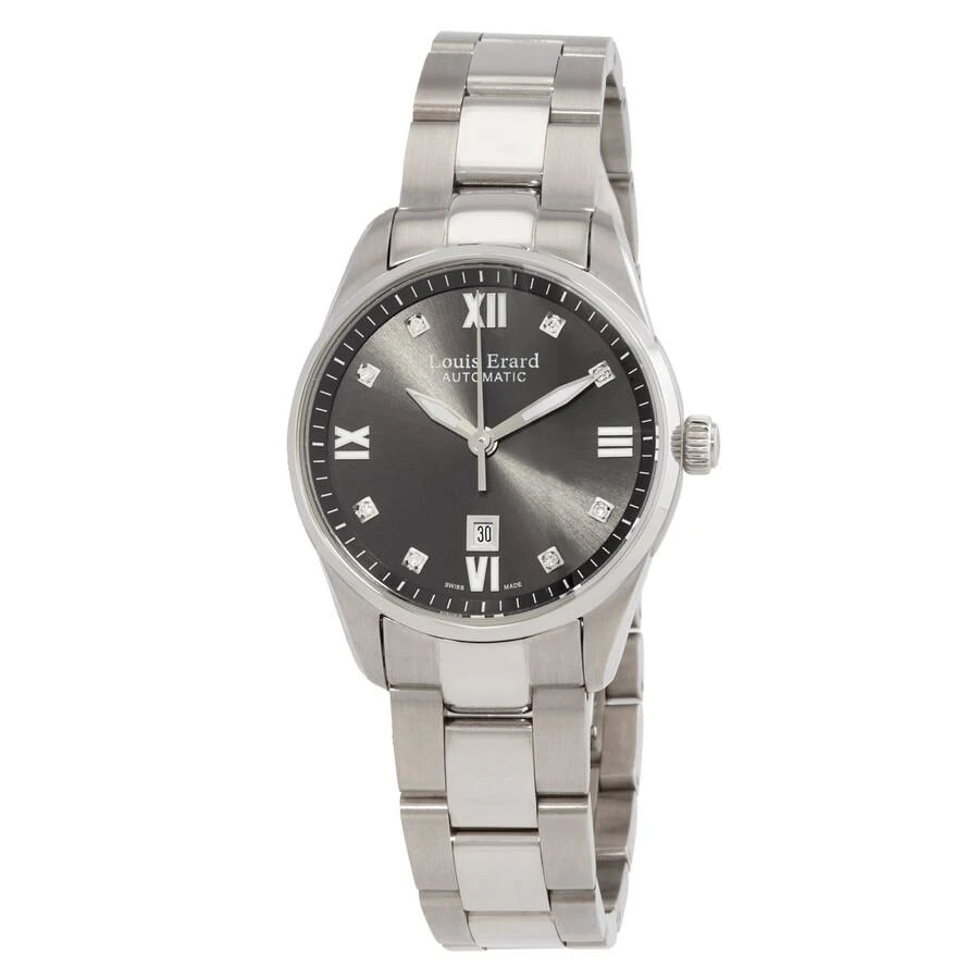 Louis Erard Heritage Automatic Diamond Grey Dial Ladies Watch 20100AA13.BMA17 1