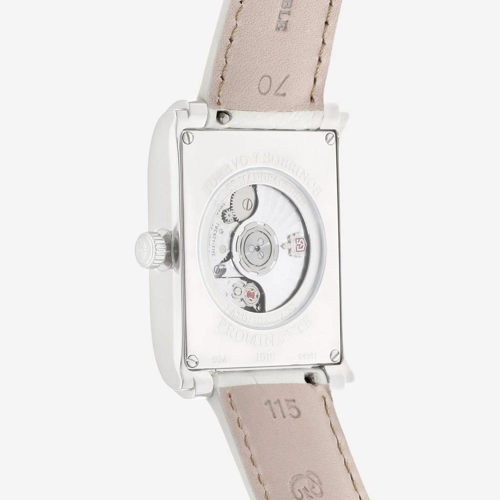 CUERVO Y SOBRINOS Cuervo Y Sobrinos Prominente Tocororo Stainless Steel 33.75 x 52mm Automatic Ladies Watch 1015.1WHC 3