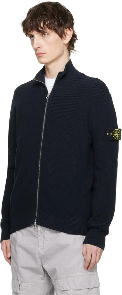 Stone Island Navy Patch Sweater 4