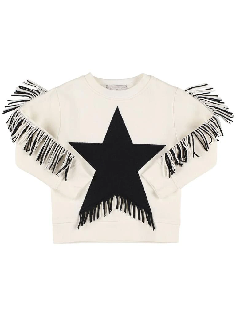 Stella McCartney Star Cotton Crewneck Sweatshirt 1