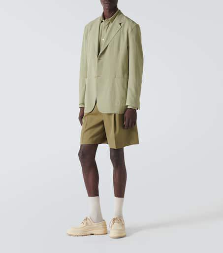 AURALEE Cotton and silk blazer