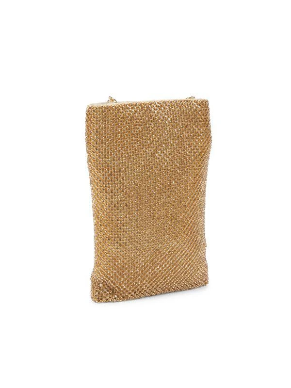 Whiting & Davis Crystal Embellished Chain Crossbody Bag 4