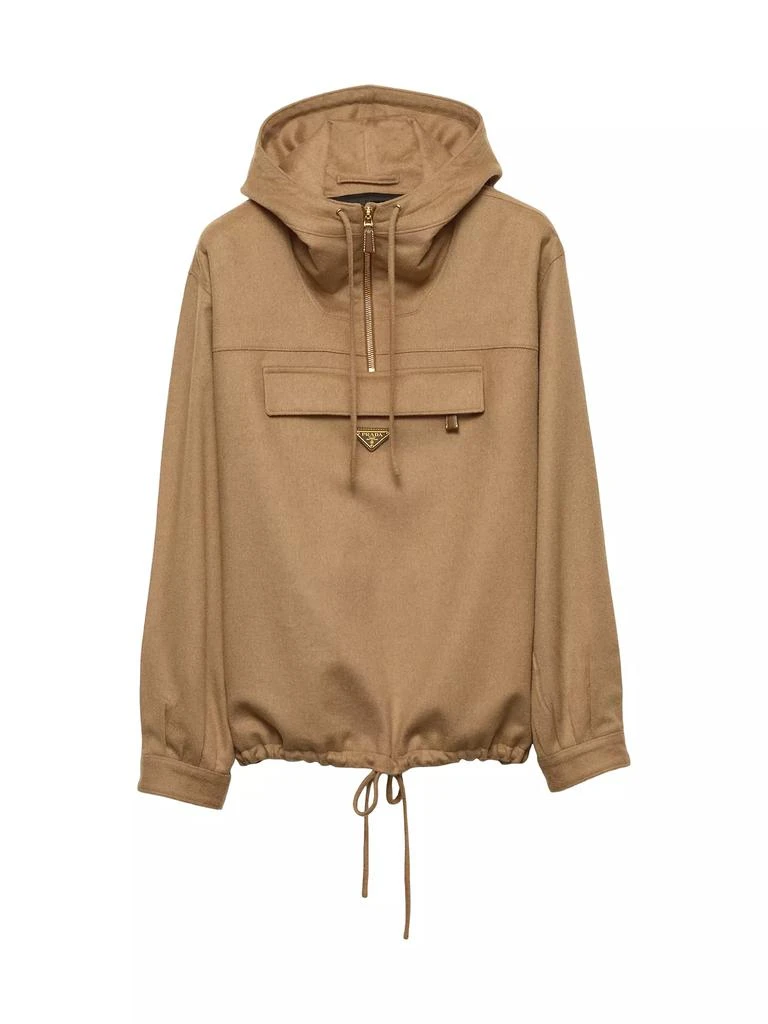 Prada Camel-Hair Anorak 1