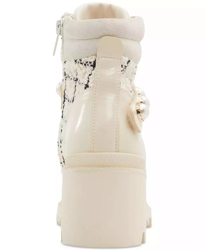 ALDO Women's Mariette Lace-Up Buckle Ankle Booties 3