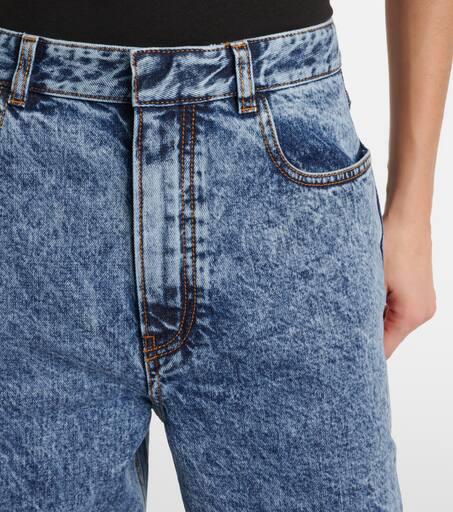Alaïa Twisted low-rise wide-leg jeans - Jeans - Free