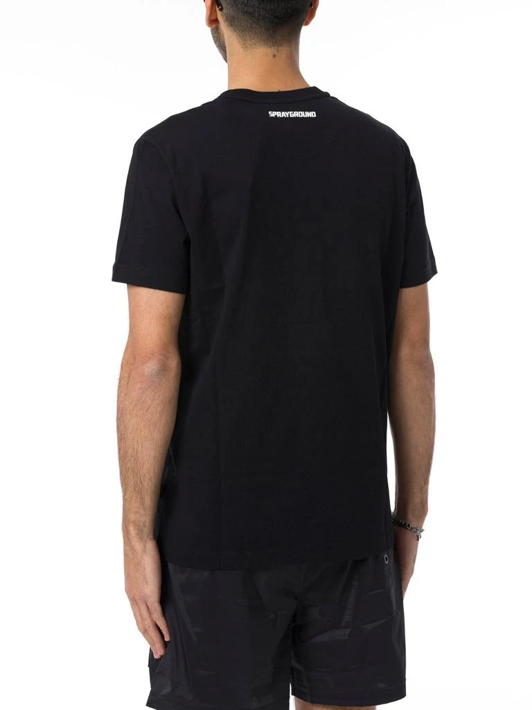 SprayGround Sprayground Crumpled Shark Crewneck T-Shirt 2