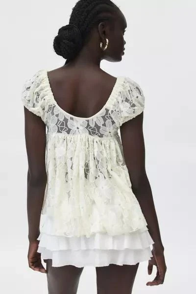 Kimchi Blue Kimchi Blue Loren Lace Babydoll Top 4