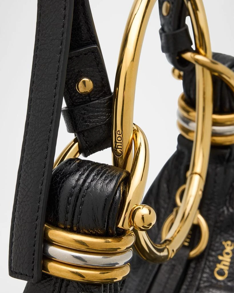 Chloé Mini Bracelet Grained Leather Crossbody Bag 6
