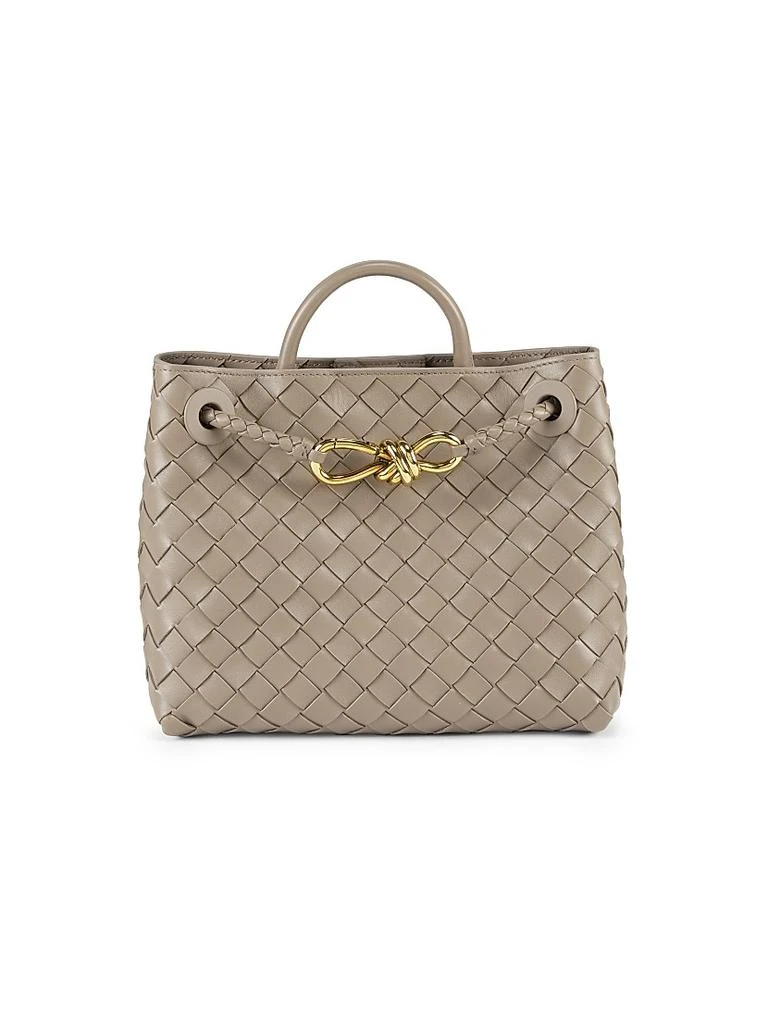 Bottega Veneta Small Andiamo Intrecciato Leather Top-Handle Bag 1