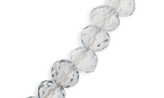 Leith Cubic Zirconia 
Crystal Beaded Carabiner Necklace 4