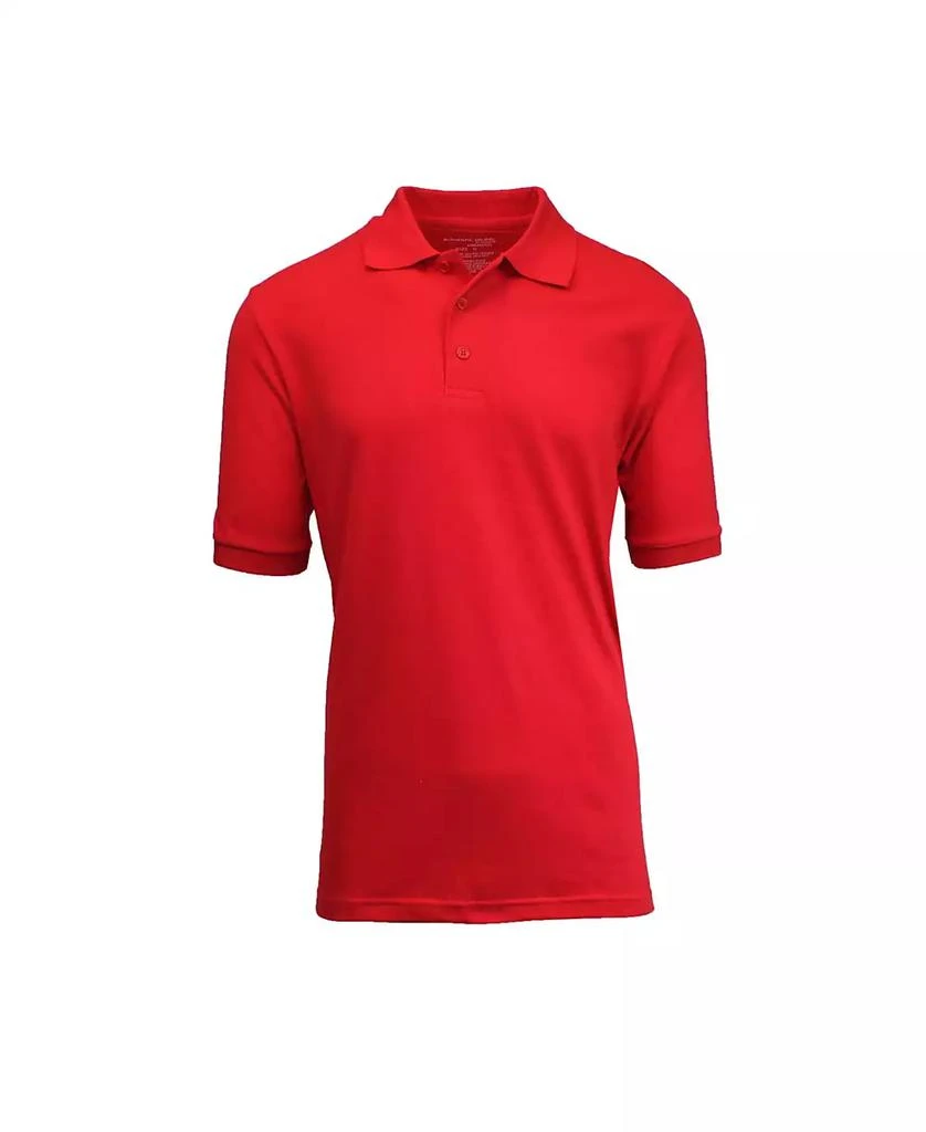 Galaxy By Harvic Men's Short Sleeve Pique Polo Shirts 6