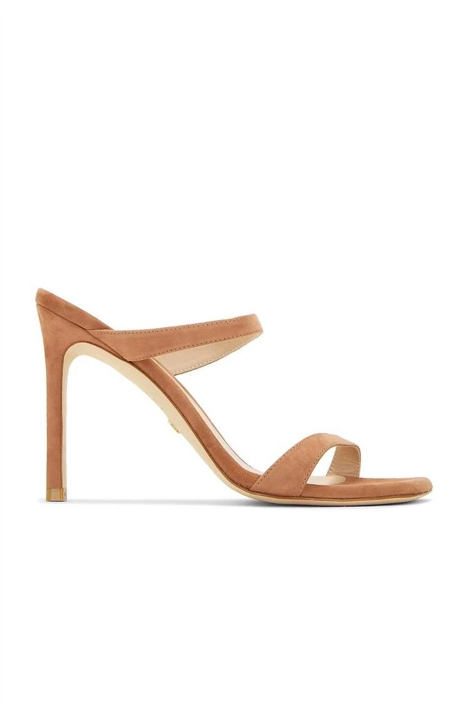 Stuart Weitzman Aleena 100 Sandal In Cappucino 1