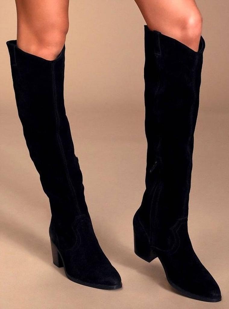 Sbicca Sbicca - Izzy Suede Upper High Bootie