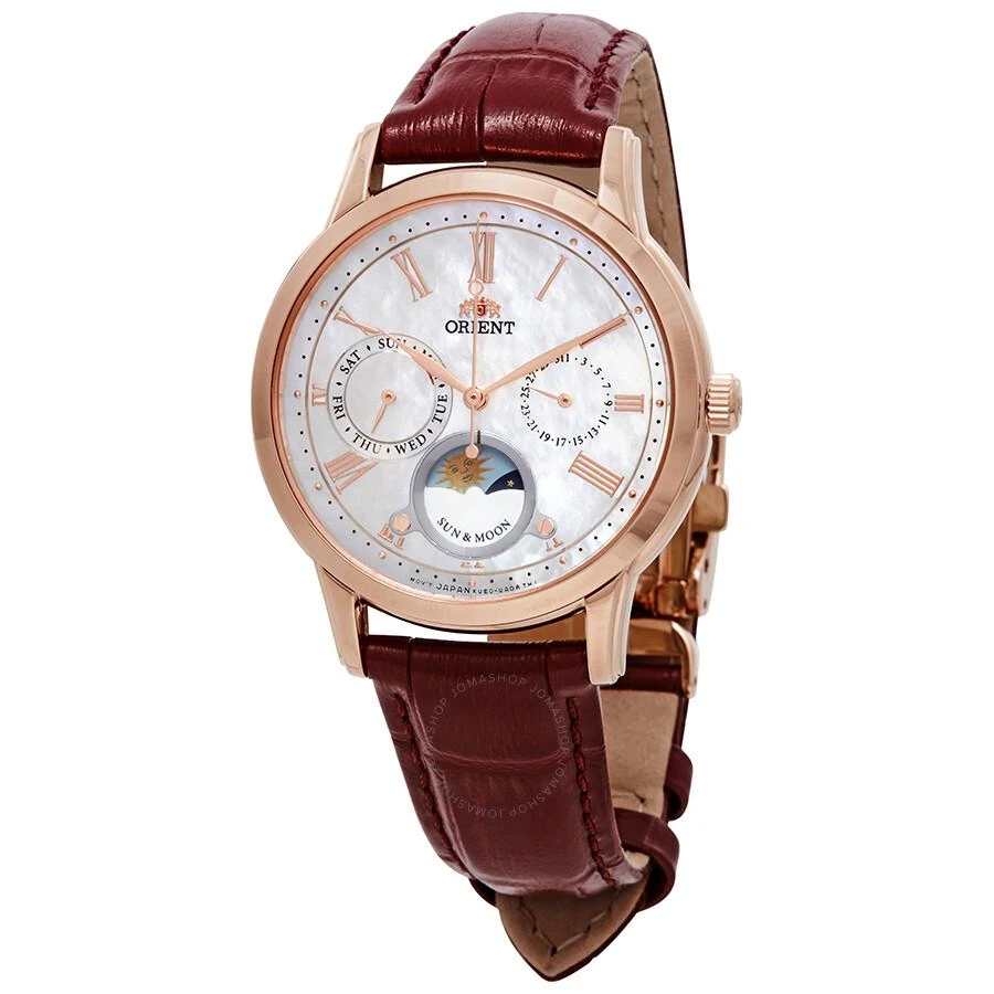 Orient Star Classic Sun and Moon Open Heart Ladies Watch RA-KA0001A10B 1
