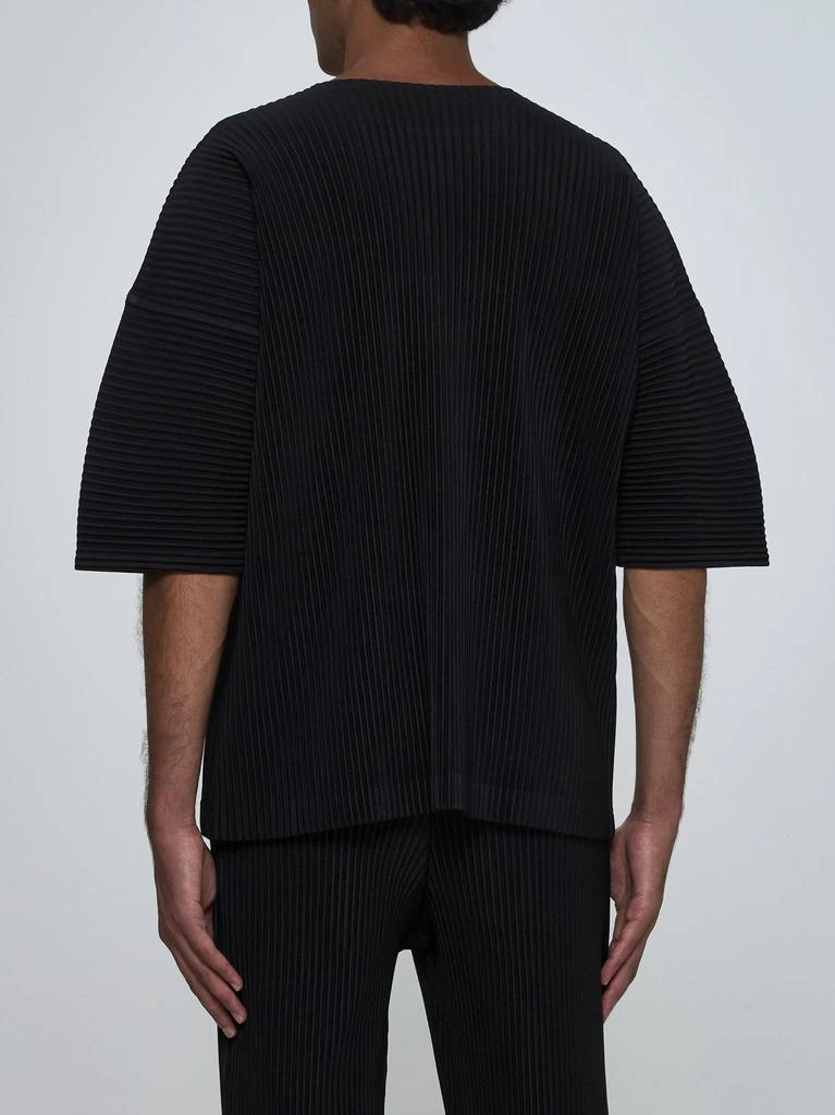 Homme Plissé Issey Miyake Pleated Fabric T-shirt 4