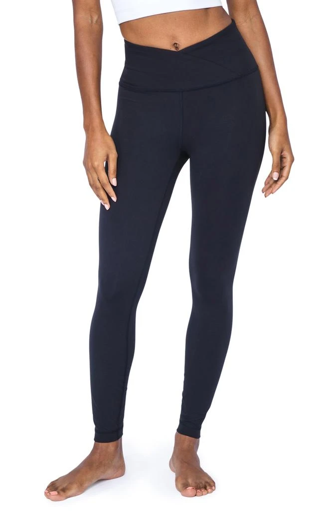 90 DEGREE BY REFLEX Carbon Interlink Crossover Ankle Leggings 1