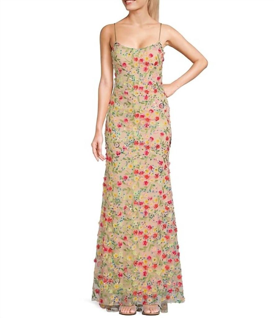 ワンピース Plan C Floral Print Maxi Dress Plan C Floral Print Maxi Dress - Dresses & Skirts - Compare