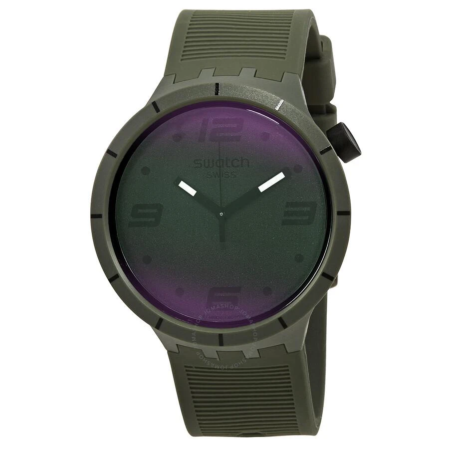 Swatch Futuristic Green Quartz Men's Watch SO27M105 1