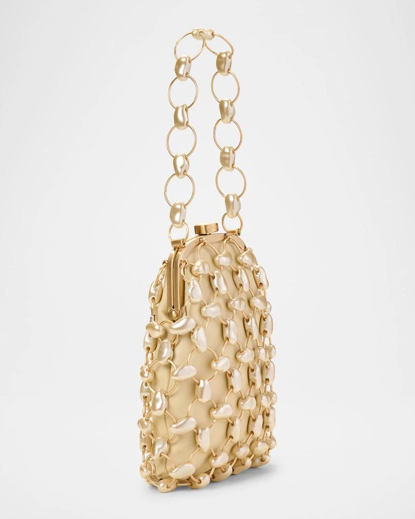 Cult Gaia Brielle Faux Pearl Top-Handle Bag 7