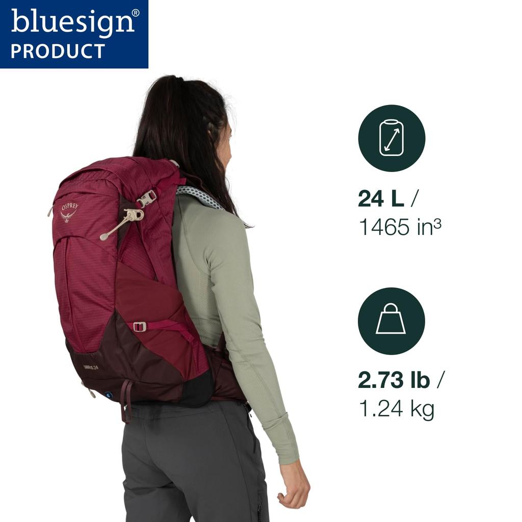 Osprey Osprey Sirrus 24L Women
s Hiking Backpack, Succulent Green