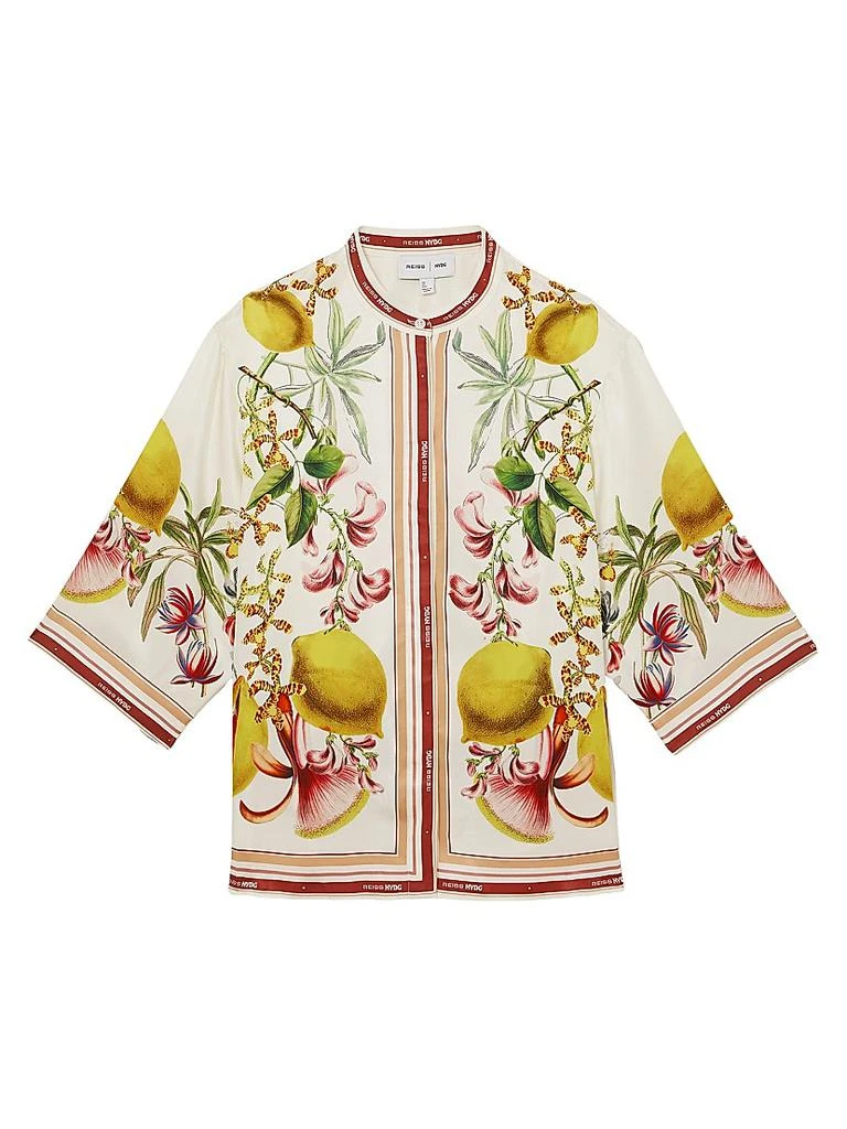 REISS Reiss x NYBG Winona Botanical Shirt 1
