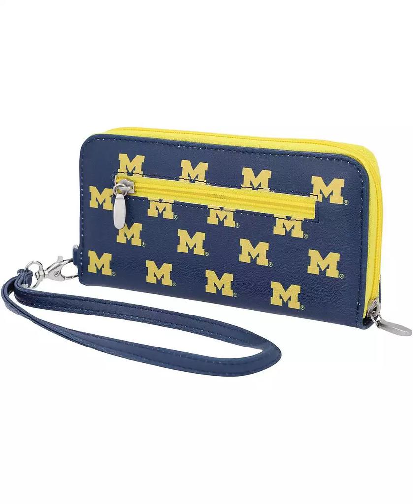 Eagles Wings Women's Michigan Wolverines Zip-Around Wristlet Wallet