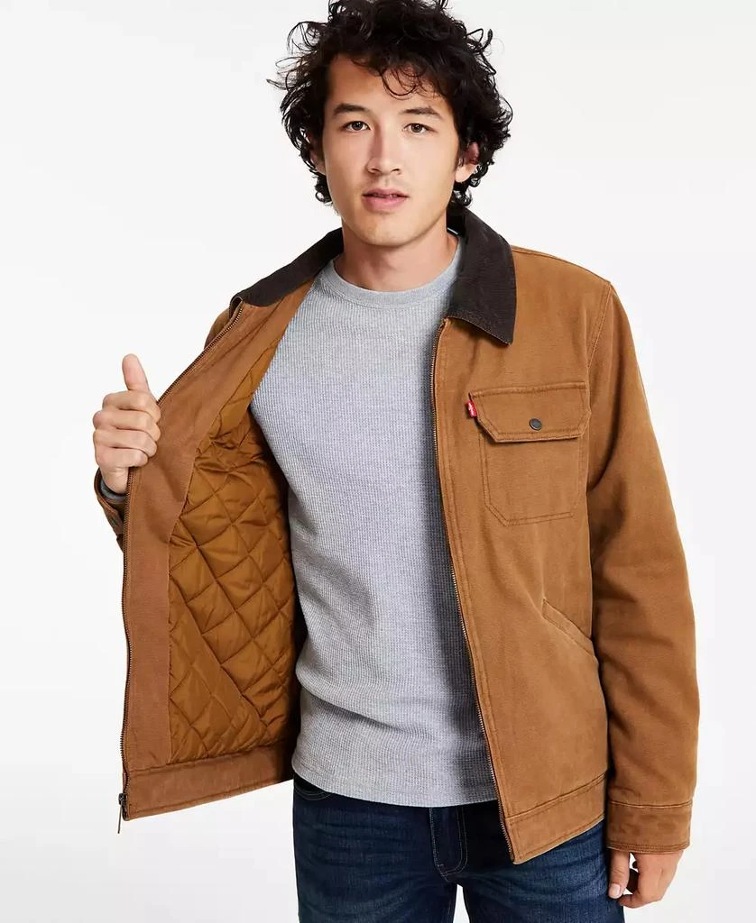 Levi's Levi’s® Men's Cotton Canvas Zip-Front Utility Jacket 3