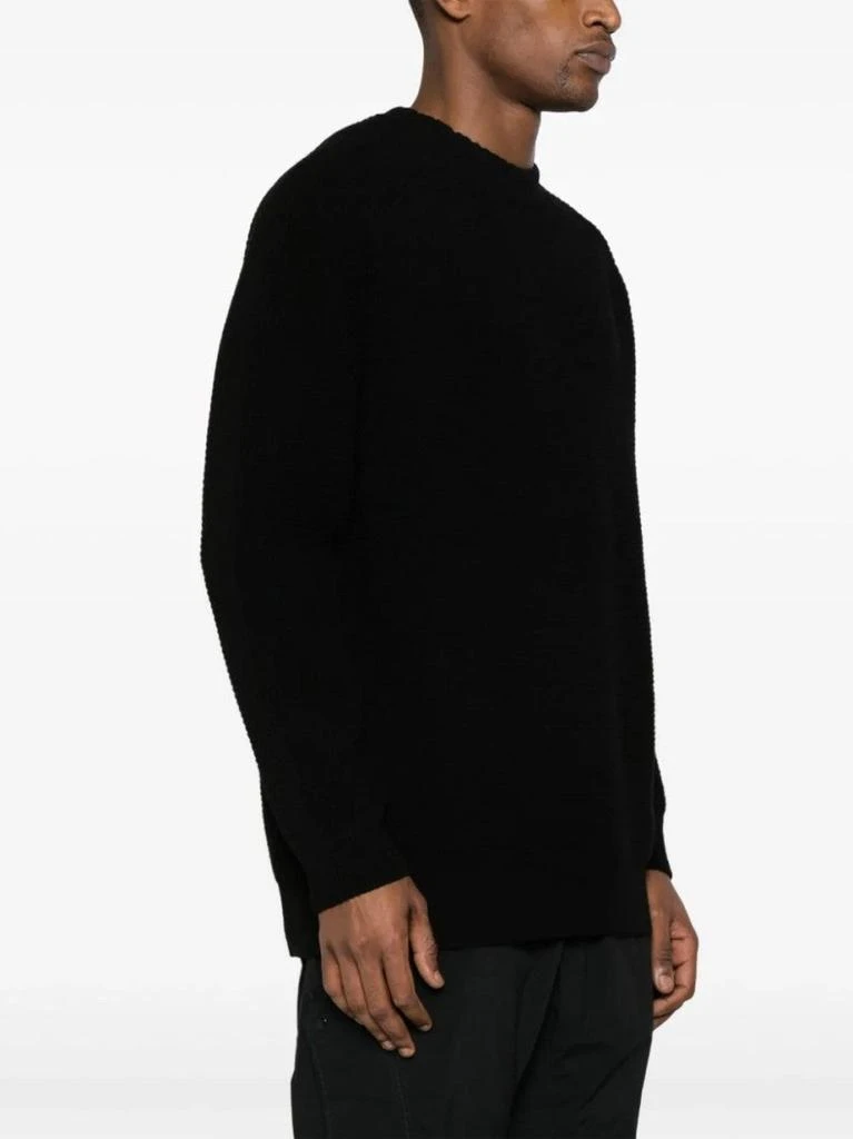 Ten C Relaxed Fit Textured Knit Sweater 2