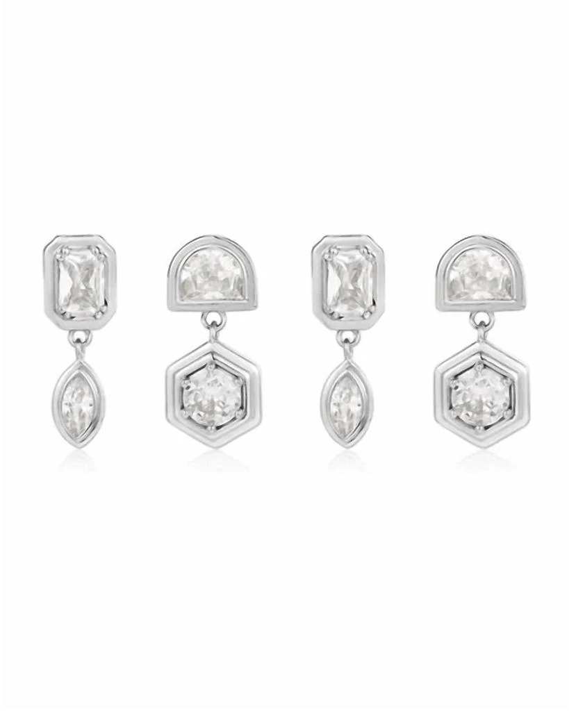 Luv AJ Luv Aj - Women's Star Bezel Studs Set 1