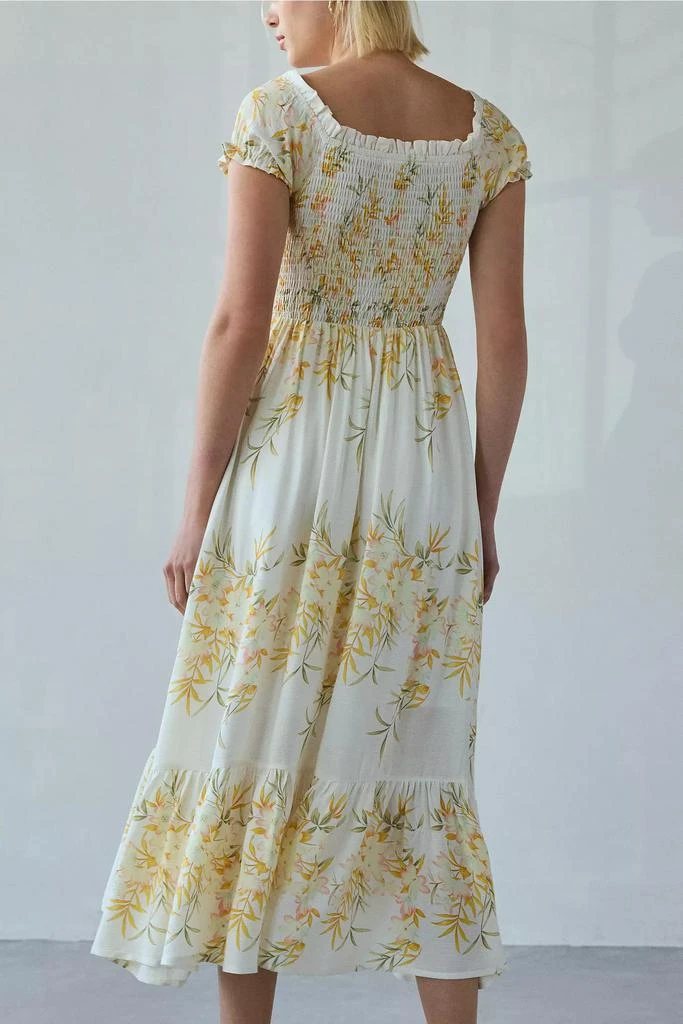 Kiss The Sky Kiss The Sky Marabella Scoop Neck Tiered Midi Dress 4