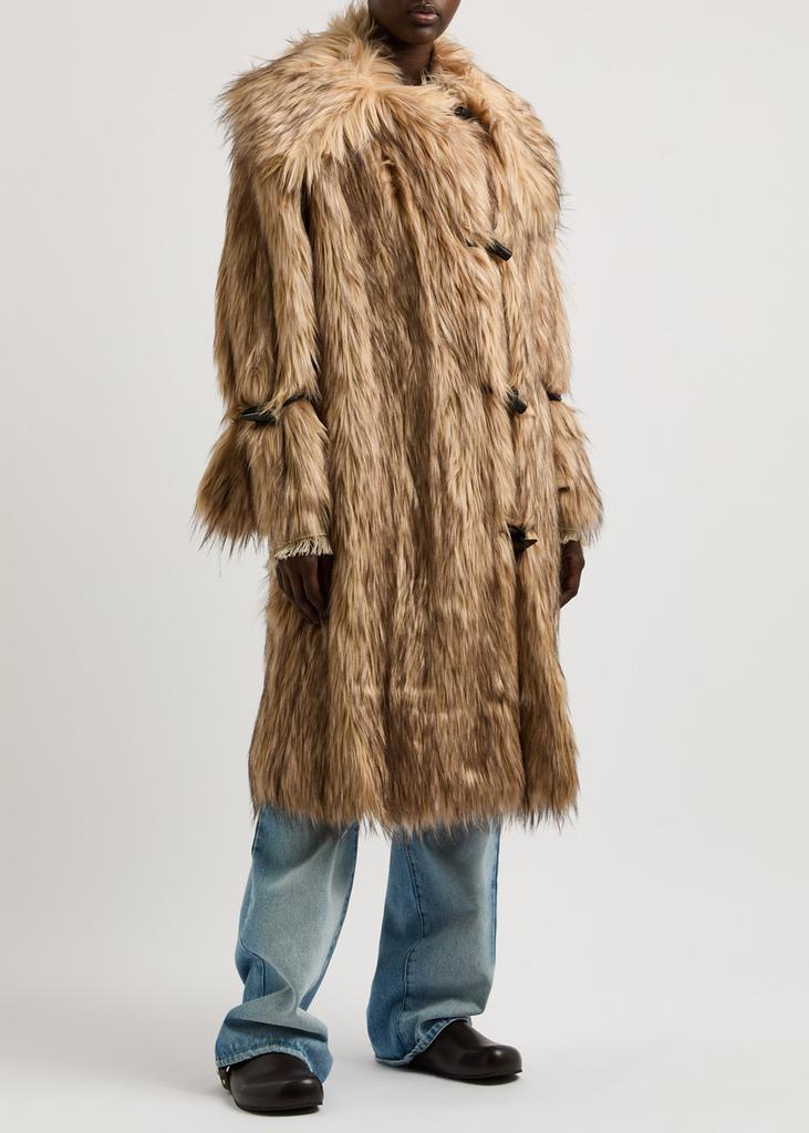 BY MALENE BIRGER Graca panelled faux fur coat