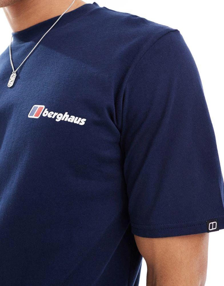 Berghaus Berghaus  mountain Lineation Short Sleeve T-Shirt in BLUE 4