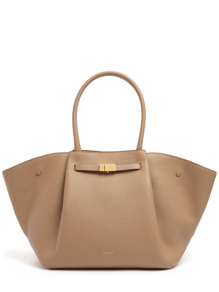 Demellier The New York Grain Leather Tote Bag