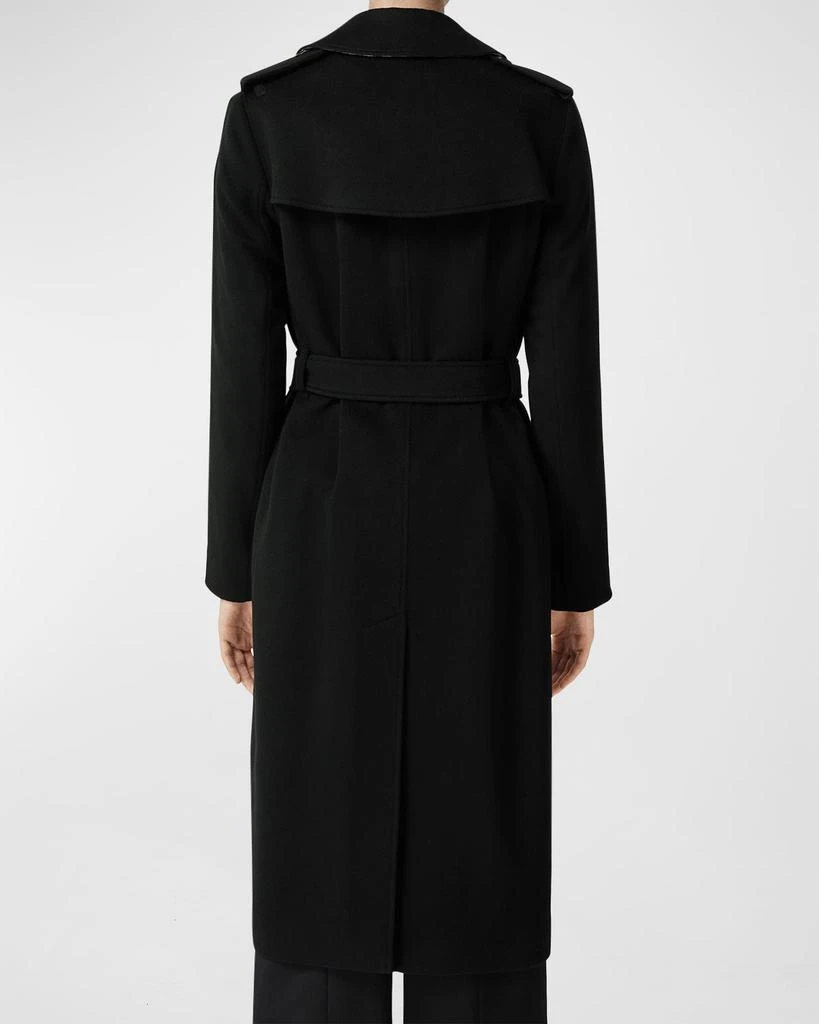 Burberry Kensington Cashmere Trench Coat 4
