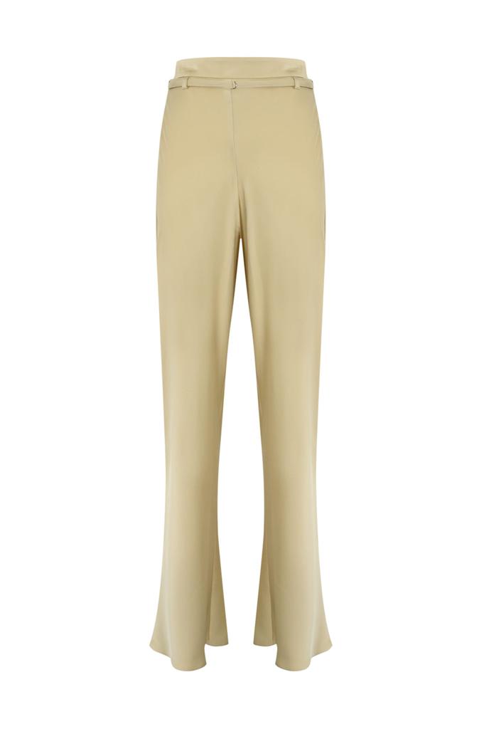 PATRIZIA Satin Trousers With Belt