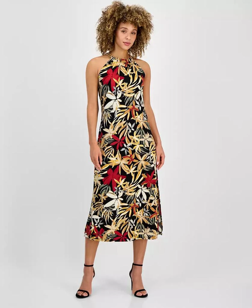Shop Women's Printed Sleeveless Halter Midi Dress on Sale at BeyondStyle   Get 76% Off Women's Printed Sleeveless Halter Midi Dress with Limited-Time  Flash Deals, Exclusive Discounts, and Special Offers. Enjoy Unbeatable