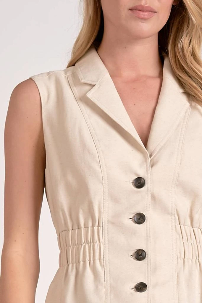 Elan Elan - Cinched Waist Vest 4