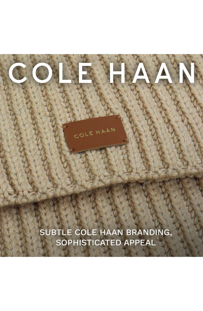 Cole Haan Chunky Knit Scarf 4