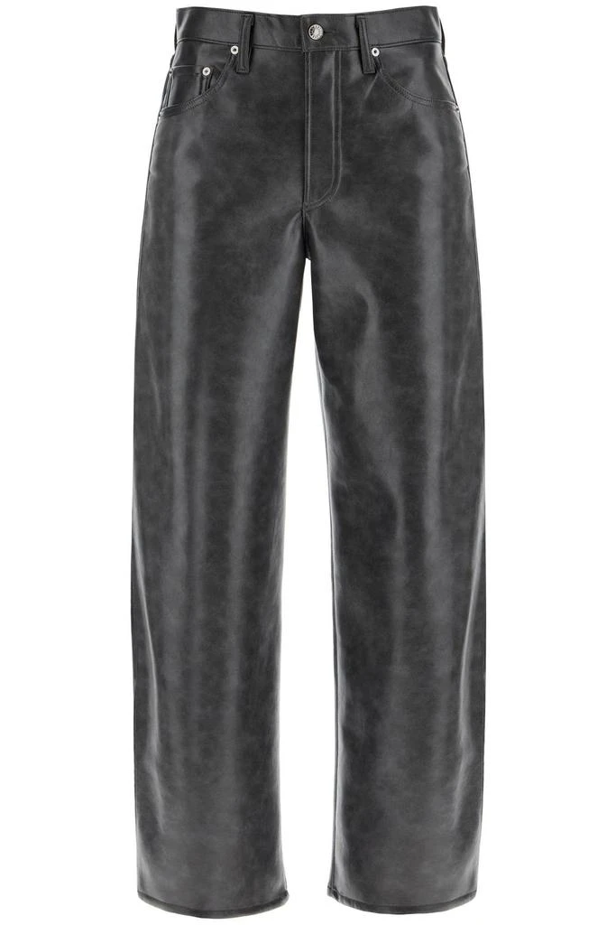 AGOLDE recycled leather pants 1