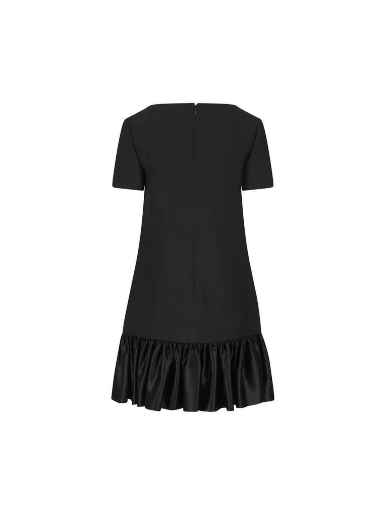 short white dress graduation Berylove Women White Graduation Dress Cowl Neck Satin Mini Dress, White / US8