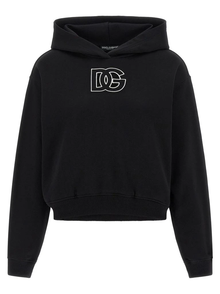 Dolce
Gabbana Dolce
Gabbana DG Embroidered Hoodie from Cettire
