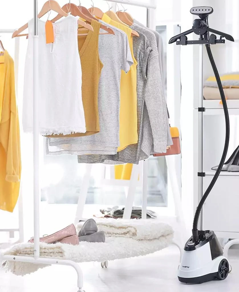 True & Tidy Pro Commercial Heavy-Duty 1800W Garment Steamer with 3 Steam Settings 8
