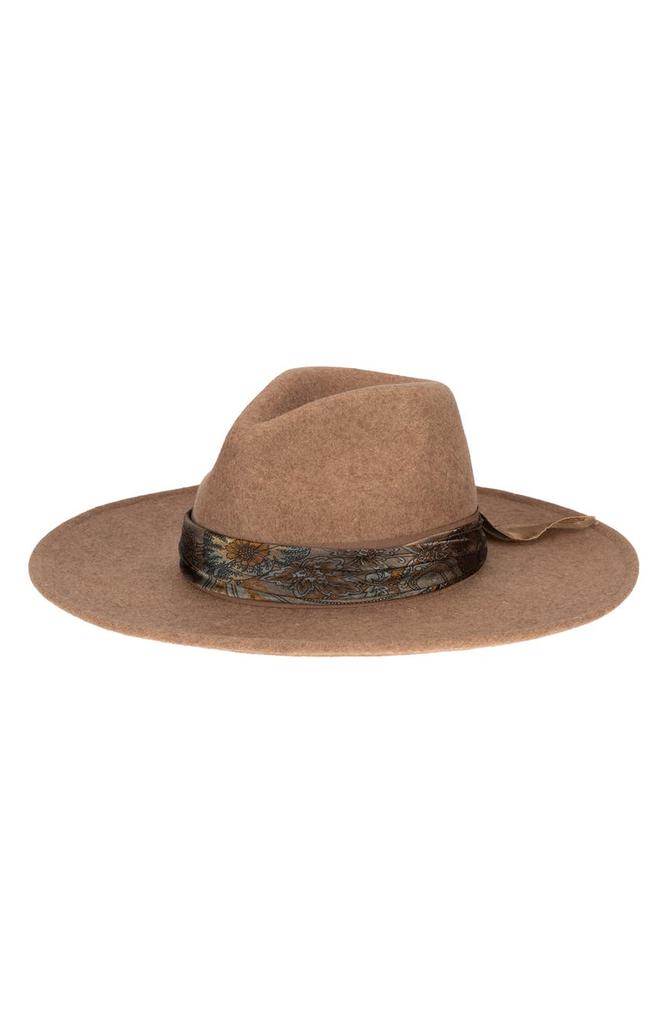 San Diego Hat Cover Band Wool Fedora