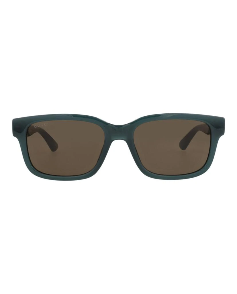 Gucci Square-Frame Injection Sunglasses 1