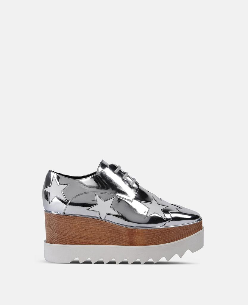 Stella McCartney Stella McCartney - Elyse Platforms, Woman, Silver, Size: 38h