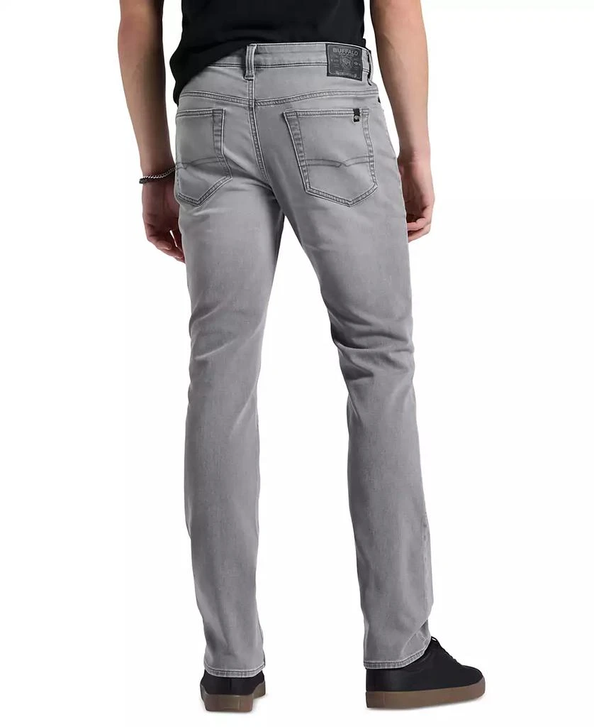 BUFFALO David Bitton Men's Straight Six Sleek Gray Jeans 3